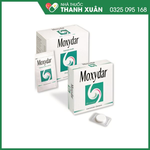 Moxydar giảm trào ngược dạ dày